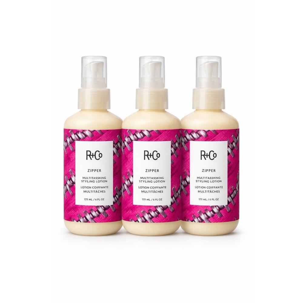 R+Co Zipper Multitasking Styling Lotion 6 fl oz x3 Set